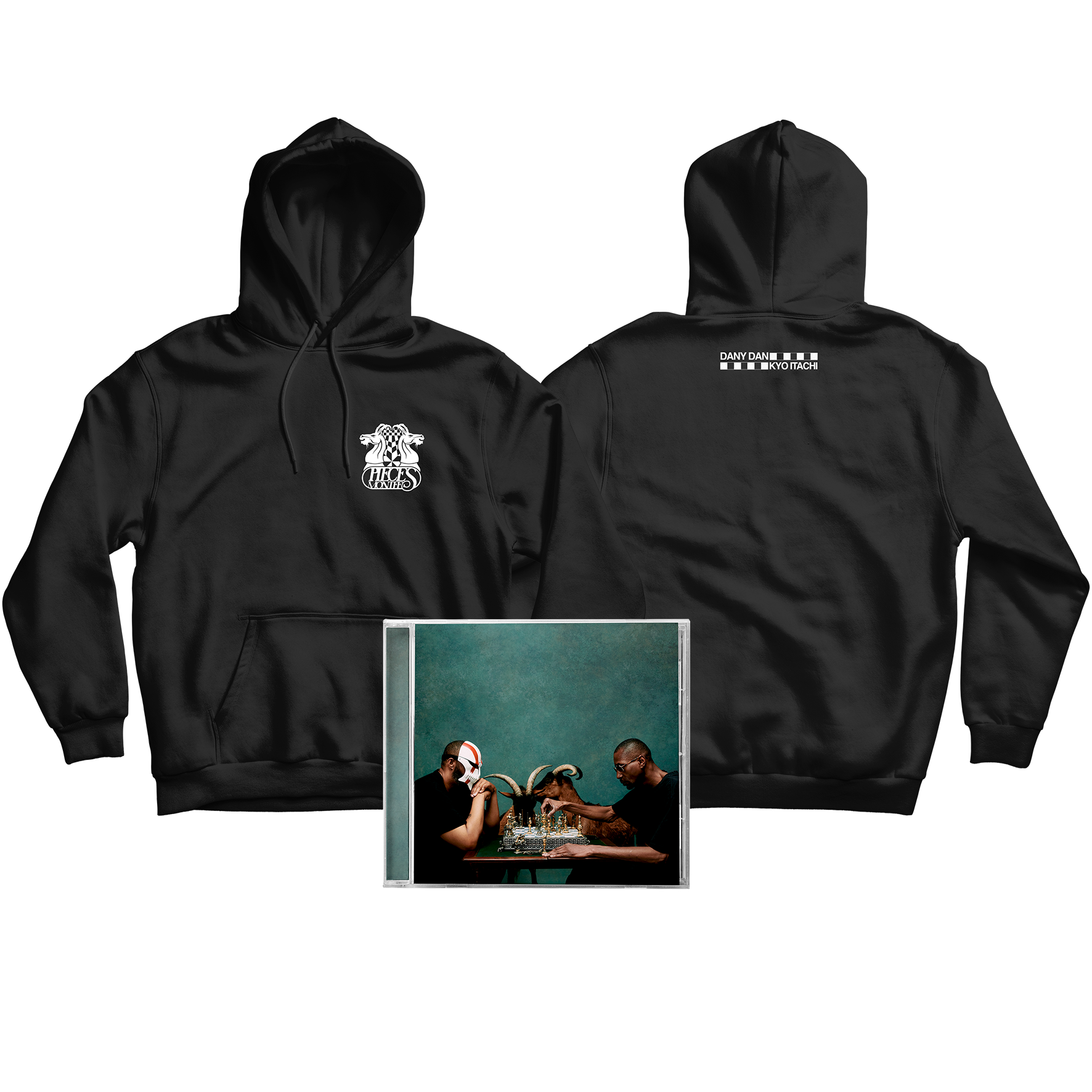 PACK CD + HOODIE "GOAT"