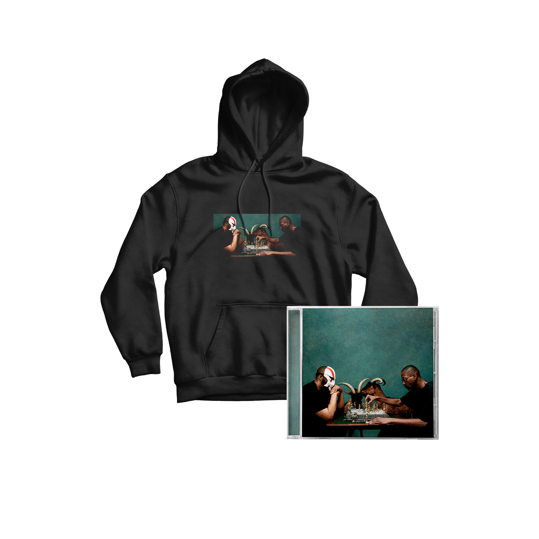 PACK CD + HOODIE "PIÈCES MONTÉES"