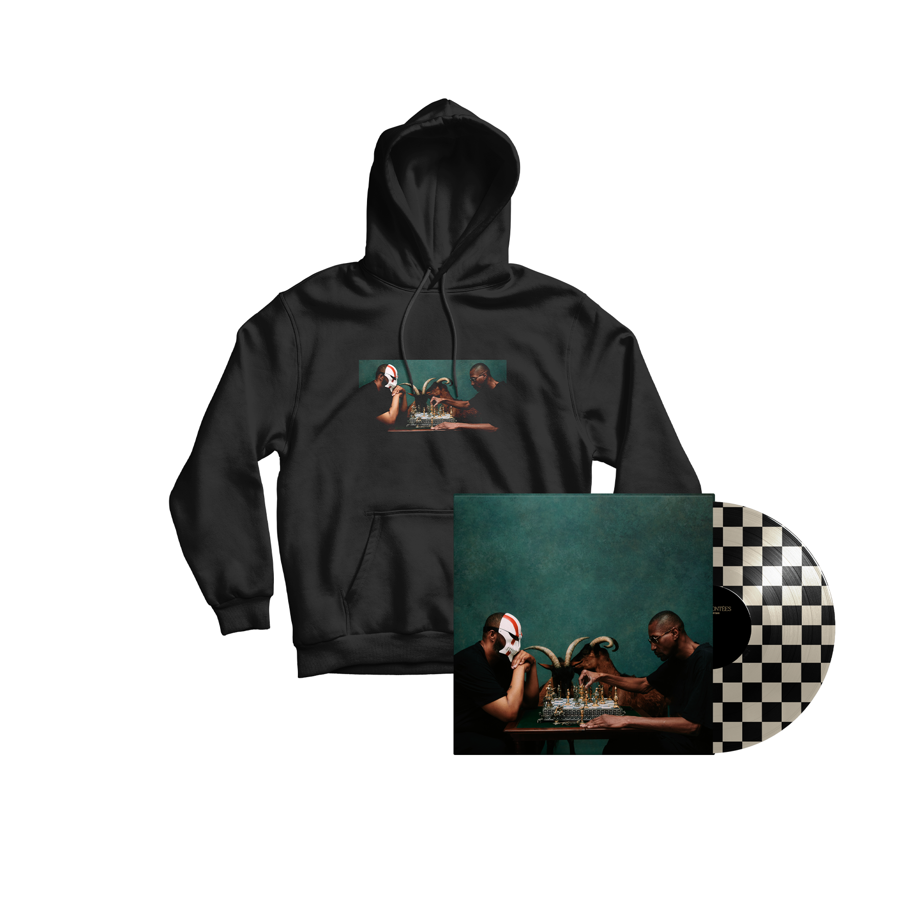 PACK VINYL PICTURE DISC + HOODIE "PIÈCES MONTÉES"