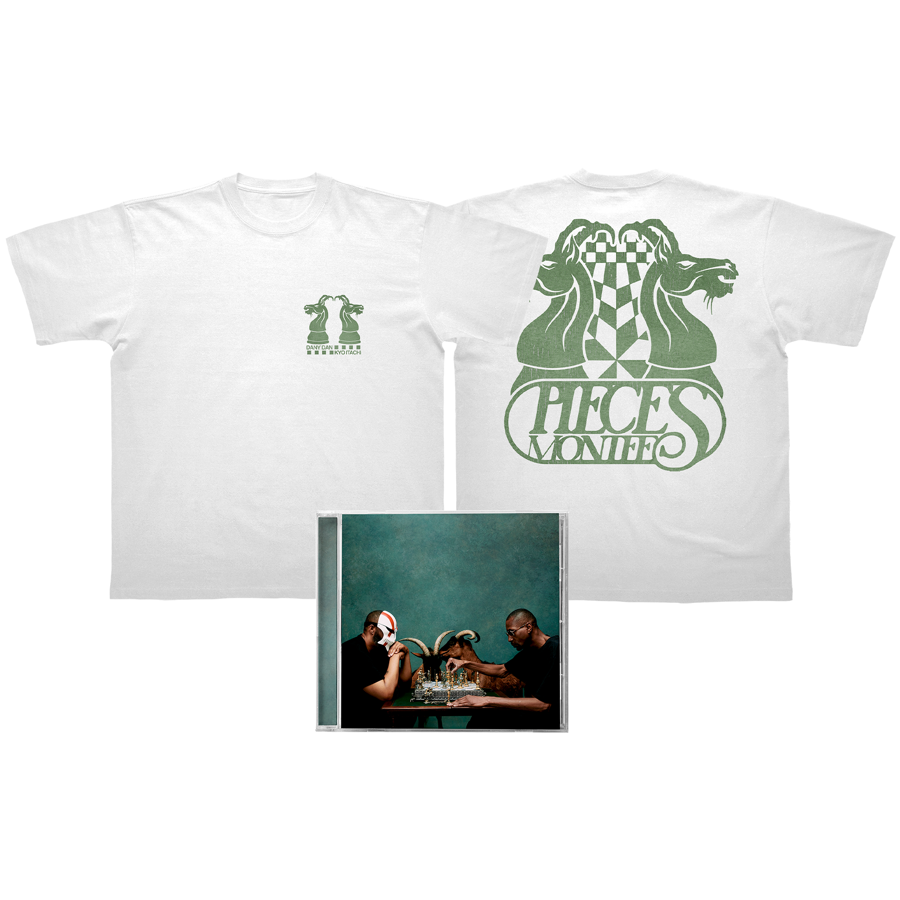 PACK CD + T-SHIRT "GOAT"