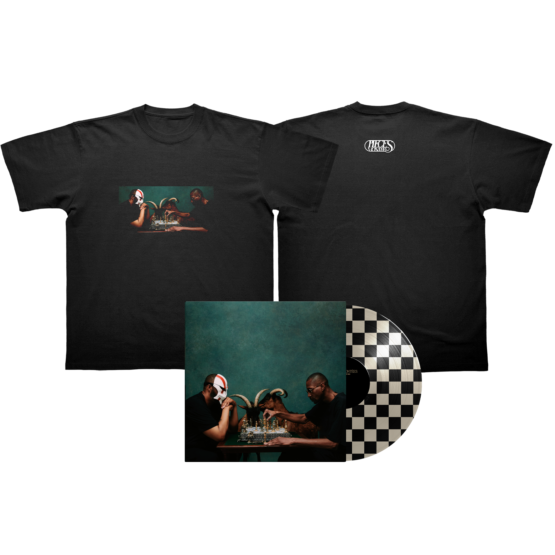 PACK VINYL PICTURE DISC + T-SHIRT "PIÈCES MONTÉES"